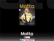 Tablet Screenshot of mottomagazin.com